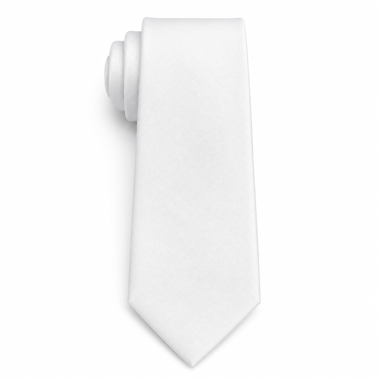 Crisp White Tie